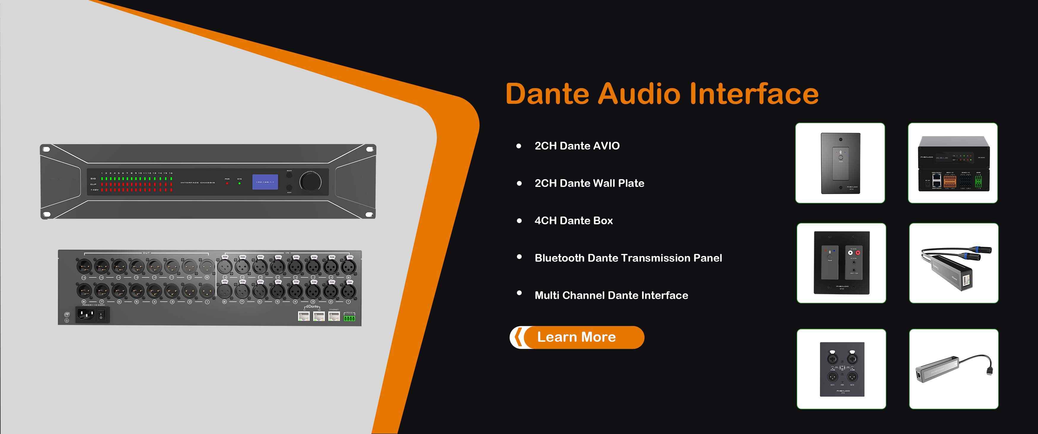 Dante Audio az integrátorok számára