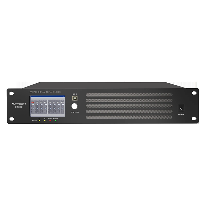 4CH 600W Dante DSP erősítő