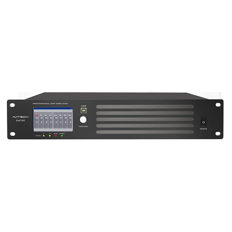 4CH 750W Dante DSP erősítő