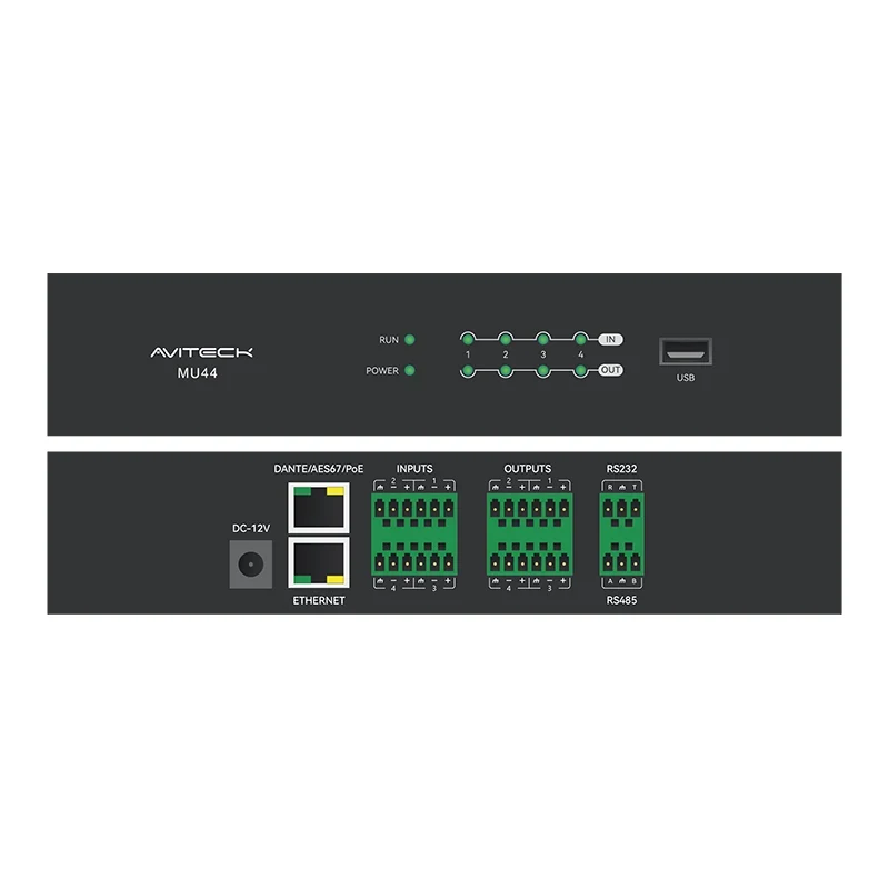 4CH digitális audio processzor